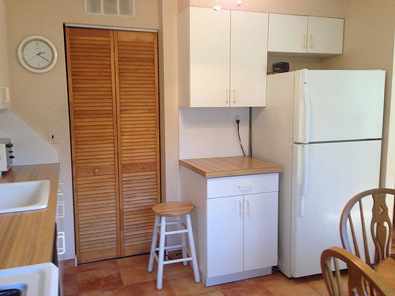 Kitchen with utility closet