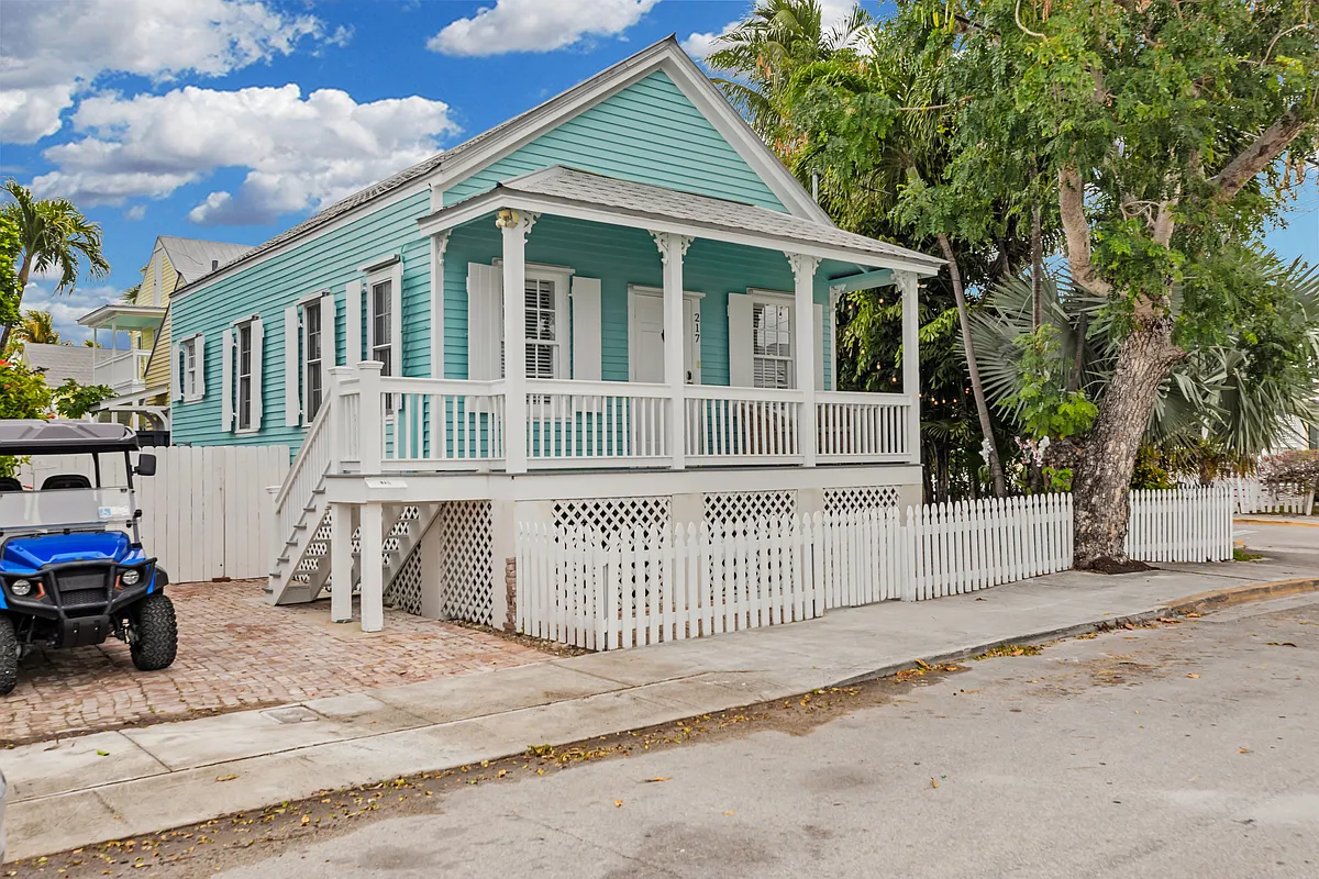 Front with Private Driveway - 217 Virginia St