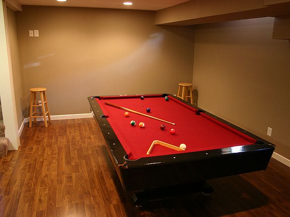 Finished basement.