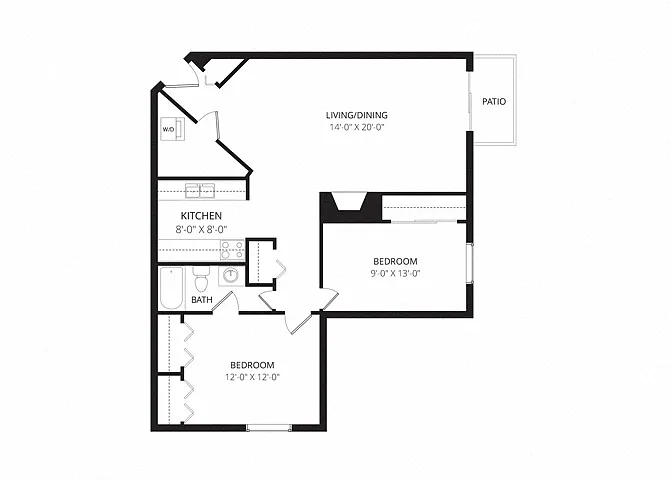Floor plan B1