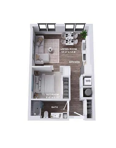 Floor plan A6A