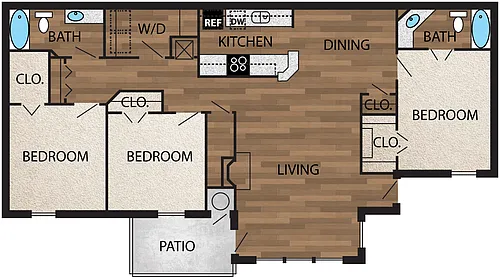 Floor plan C2B
