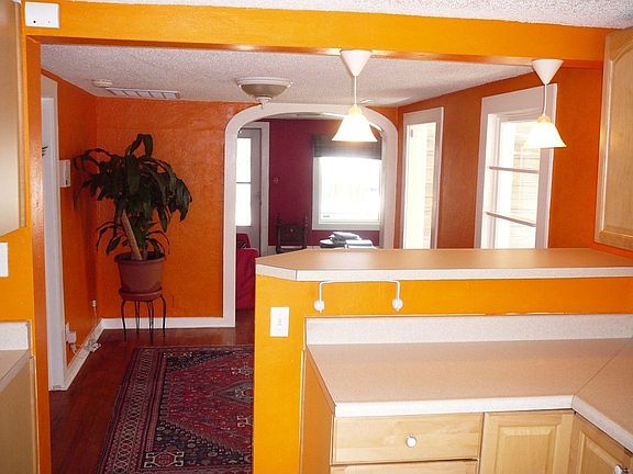 View from Kitchen into Dining Area