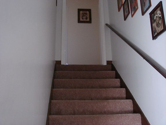 Stairway to Room 3,4, & Bath