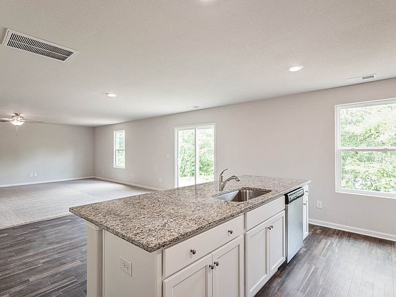 Large granite isalnd