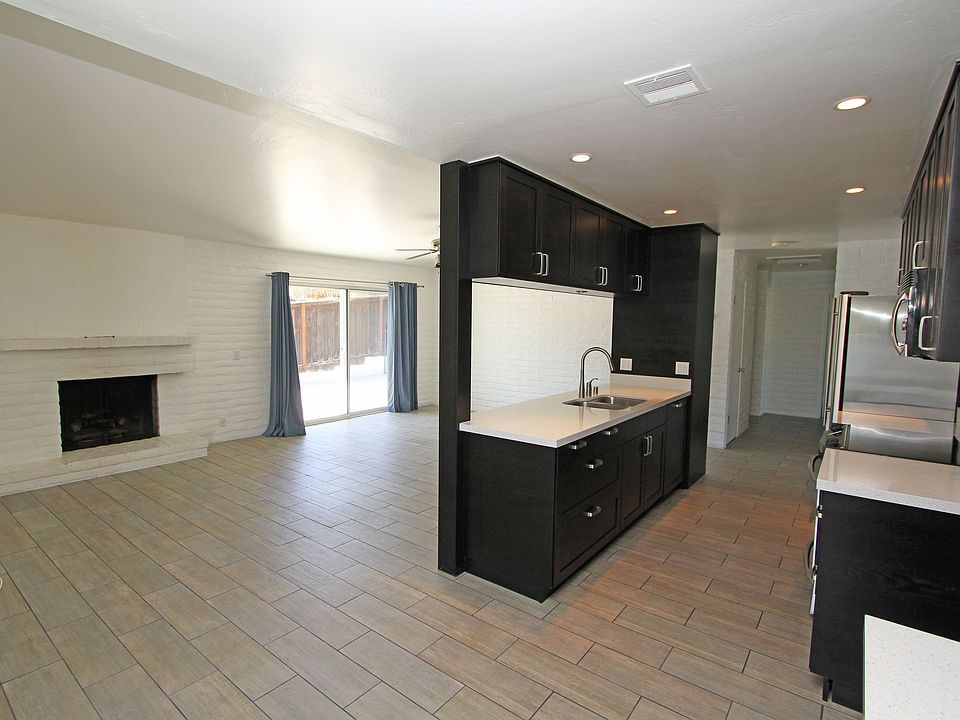 Family Room and Kitchen