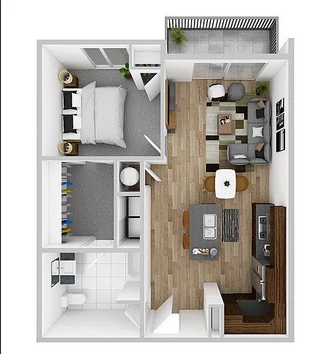 Floor plan Floor Plan C- Market Rate