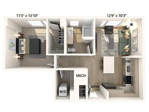 Floor plan A7-762