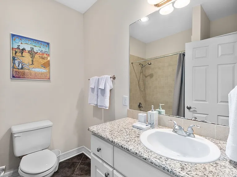 First floor bath