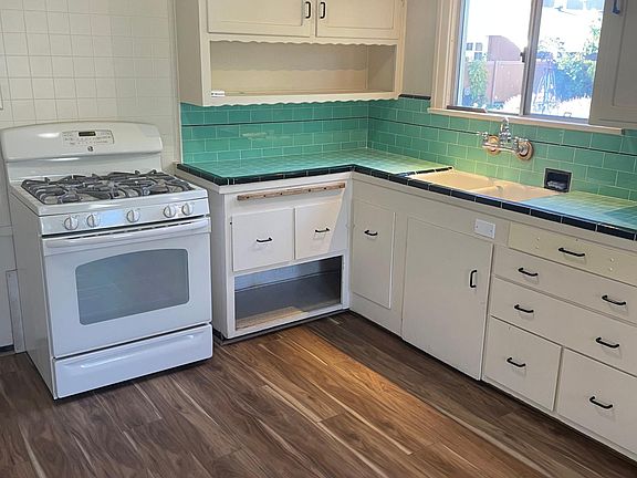 garden view from kitchen