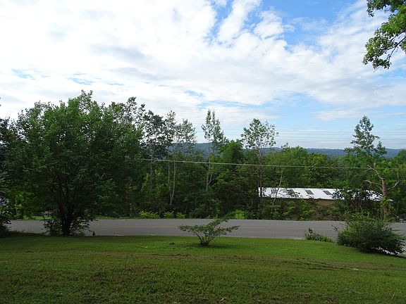 View from the car port