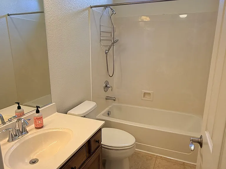 Bathroom at the front of the house for front bedrooms