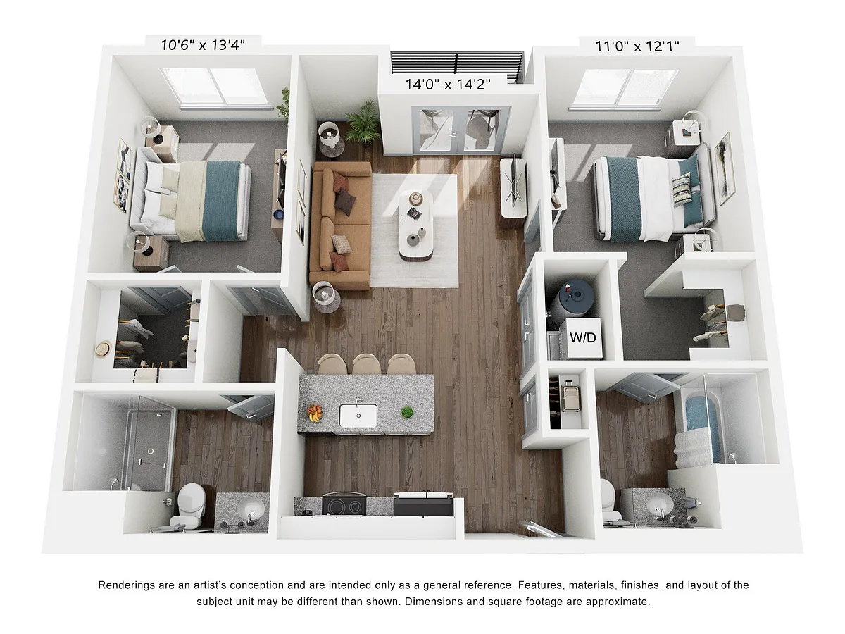 Floor plan The Darby