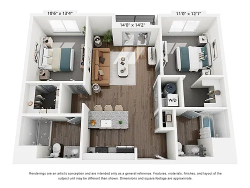 Floor plan The Darby