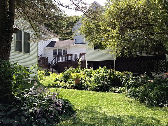 Back view of Main House with