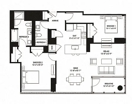 Floor plan 1289