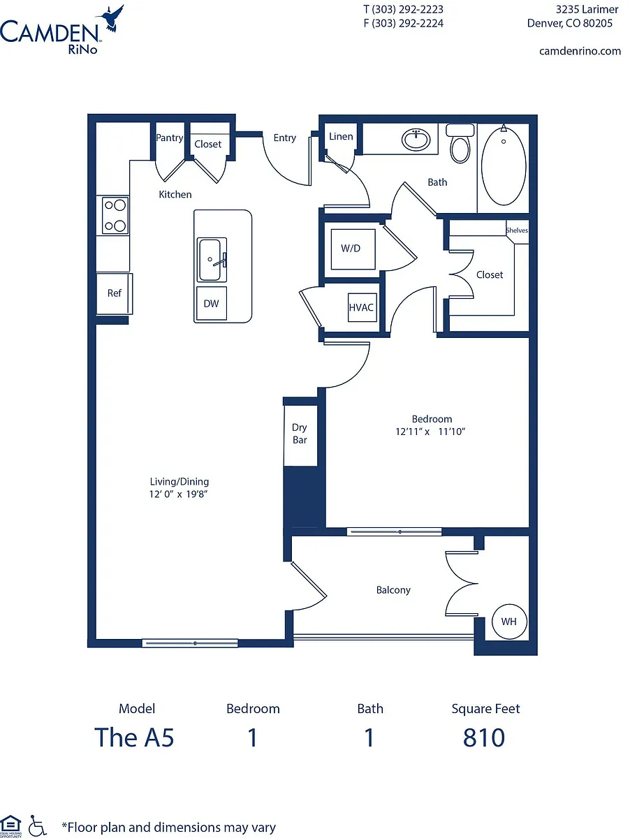 Floor plan The A5