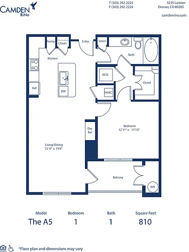 Floor plan The A5