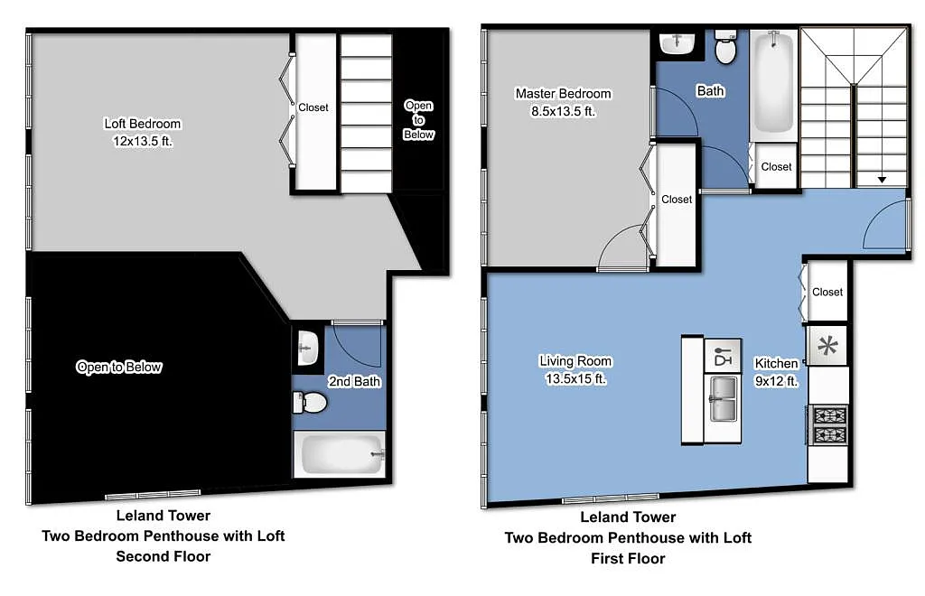 Floor plan Sky Penthouse