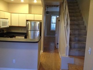Kitchen and stairway