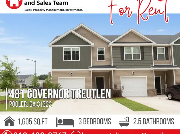 481 Governor Treutlen Cir, Pooler, GA 31322