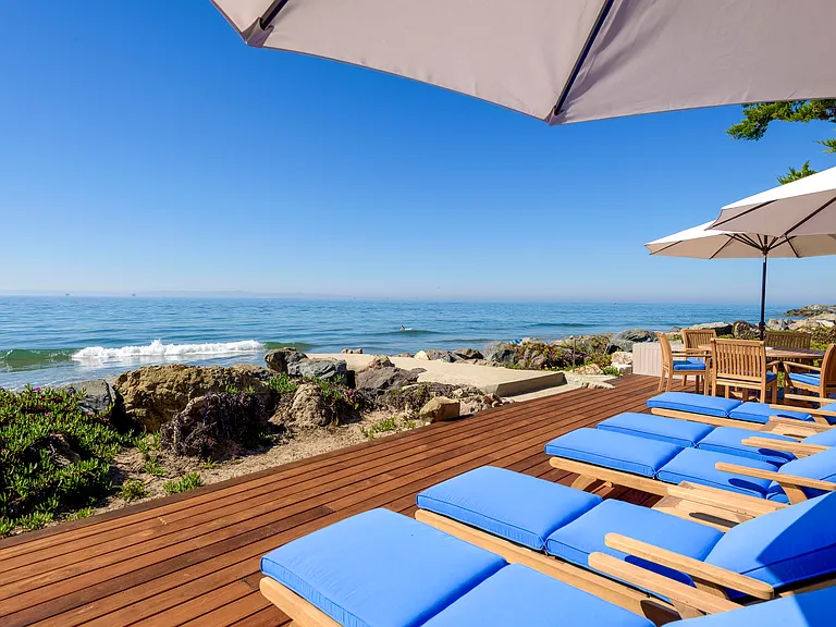 Ocean view from deck