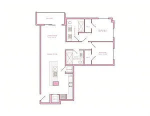Floor plan B6