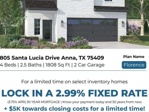 805 Santa Lucia Dr, Anna, TX 75409