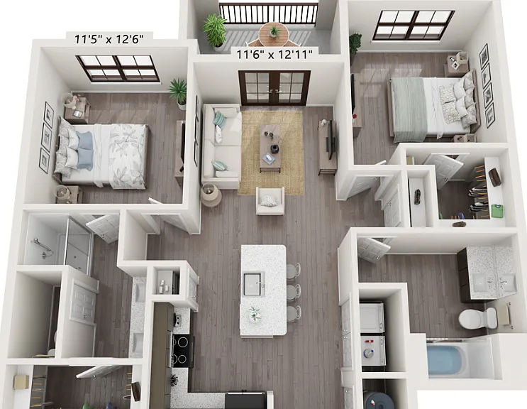 Lago Apartments — Photo 49