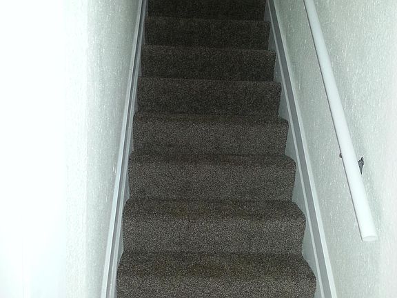 Stairs to upper level of house