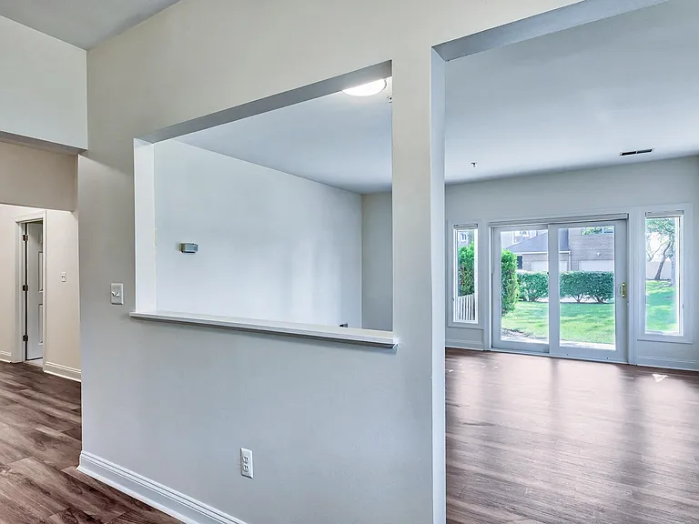 Direct entry to the garden in select homes