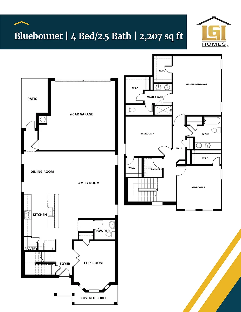 Floor plan Bluebonnet