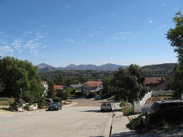 View from the front yard