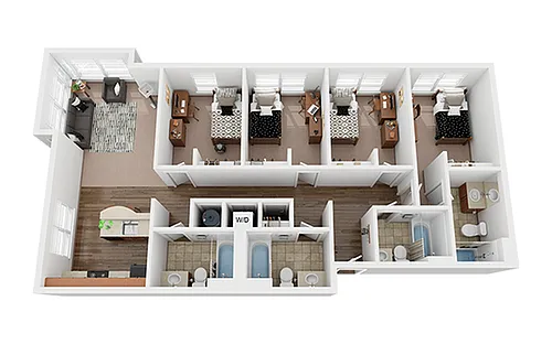 Floor plan The Franklin Platinum