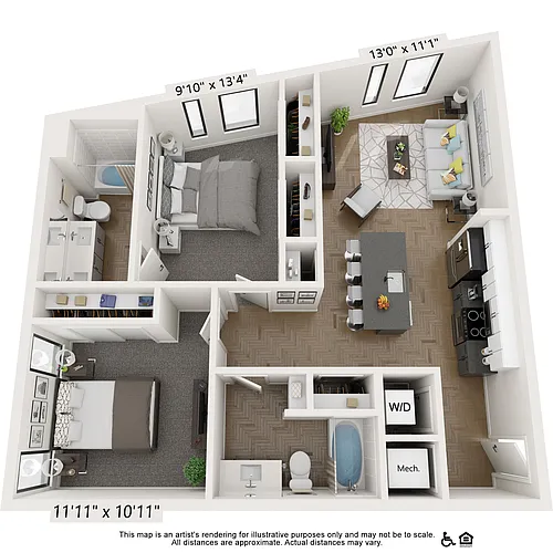 Floor plan B2