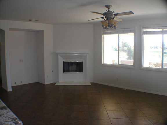 Family room with fireplace