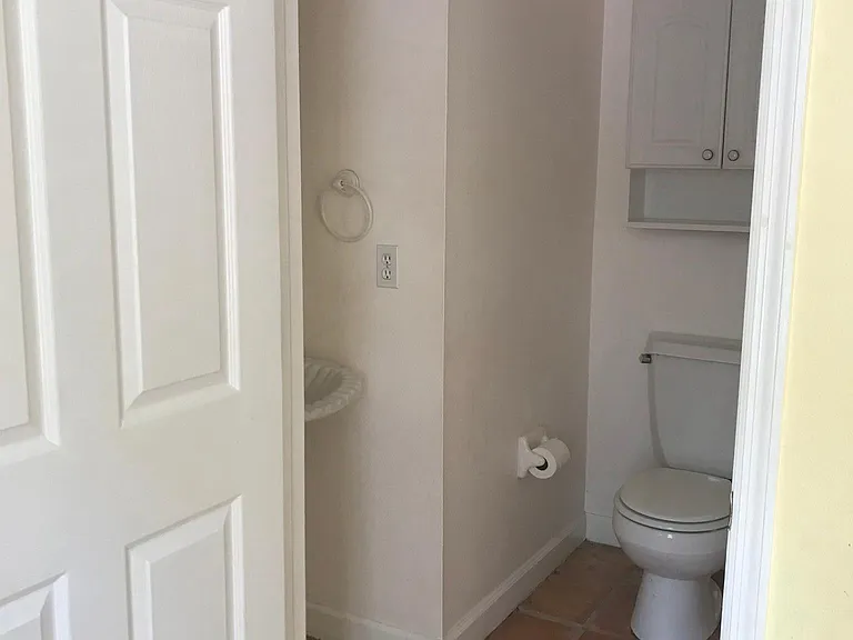 Downstairs half bath