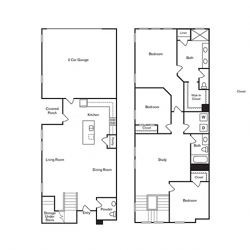 Floor plan Fairbrook Retreat