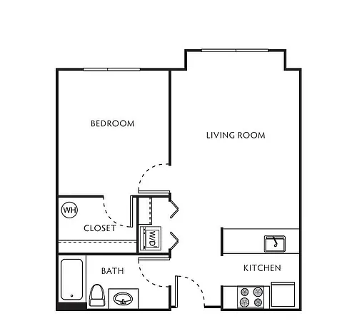 Floor plan Felix Towers A2