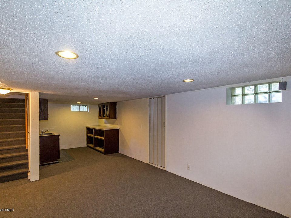 Basement with wet bar