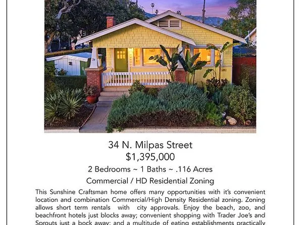 34 N Milpas St, Santa Barbara, CA 93103
