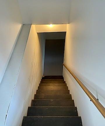 Steps to basement