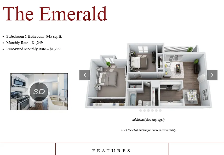Floor plan The Emerald