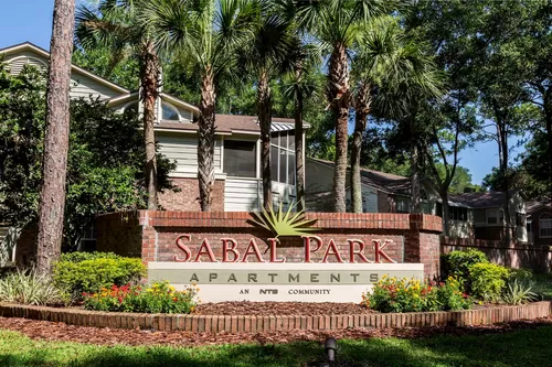 Sabal Park entrance sign - Sabal Park Apartments