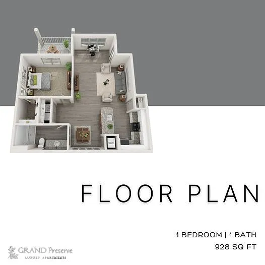 Floor plan 1X1