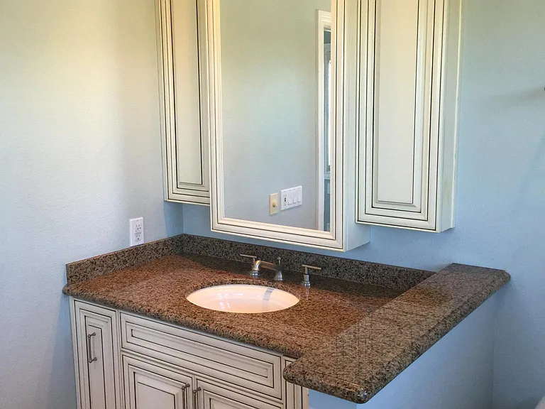 Master bedroom vanity