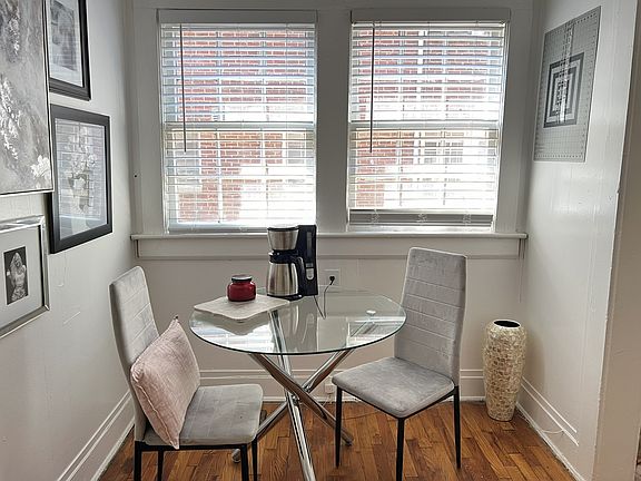 Great space for a breakfast nook or home office!