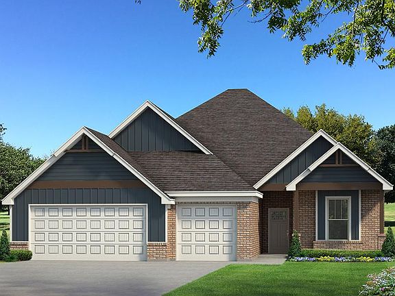 Homes by Taber Mallory PLUS Floor Plan Brick Elevation