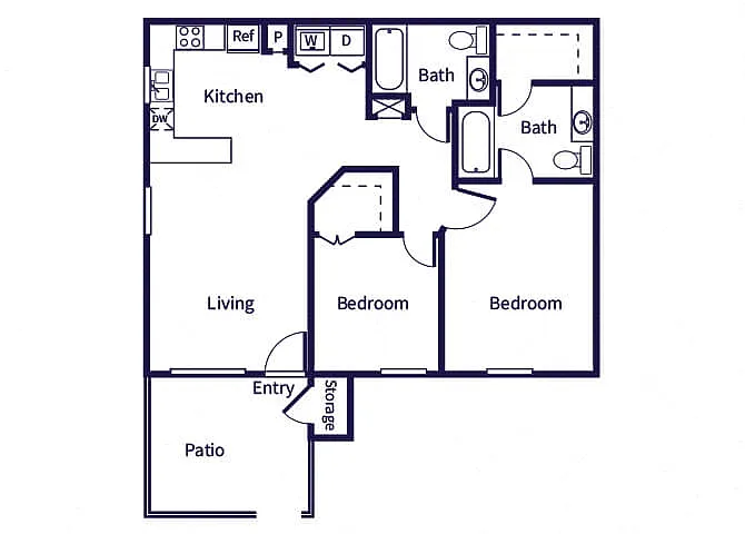 Floor plan B2