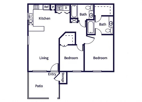 Floor plan B2